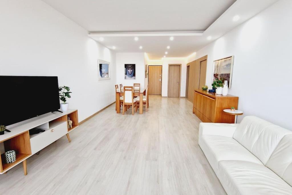 Apartamento Encantador Com Piscina E Vista Mar Praia Esterno foto