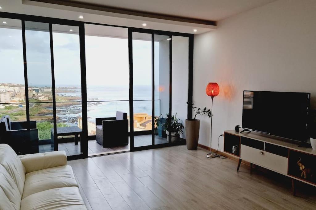 Apartamento Encantador Com Piscina E Vista Mar Praia Esterno foto